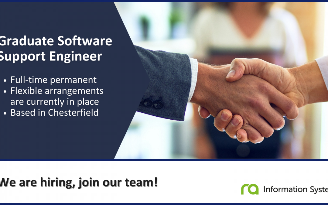 RA Information Systems  are hiring – Graduate Software Support Engineer