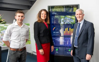 Caroline Nokes MP shines a light on Southampton Science Park’s sustainable development