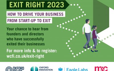 Exit Right – an expert-led events for entrepreneurs