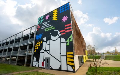 Giant Space Mural Revealed at Harwell Campus