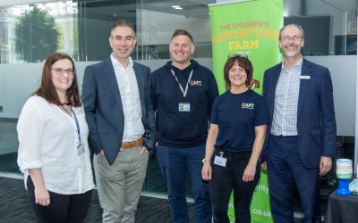 Sci-Tech Daresbury Announces Partnership with Children’s Adventure Farm Trust to Support Halton Children and Families 