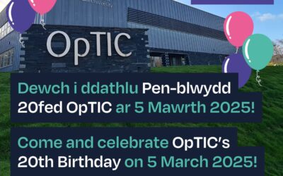 OpTIC Technology Centre Celebrates its 20th Anniversary – Event Announced