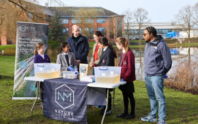 Prince of Wales Celebrates Environmental Innovation at Surrey Research Park with Visit to Earthshot Finalist NatureMetrics