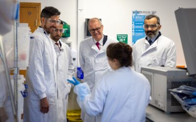 Saudi and UK Ministers visit The Oxford Science Park