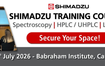 FREE Shimadzu Training Courses: Spectroscopy, HPLC/UHPLC & LCMS – 14th-16th July 2026 at Babraham Institute
