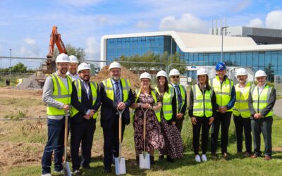 Work begins on second M-SPARC building to drive innovation growth in North Wales