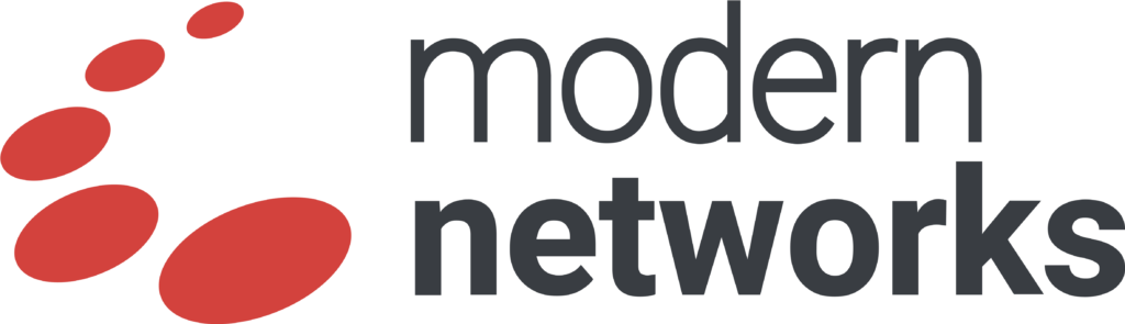 Modern Networks Logo N Stacked Logo Colour