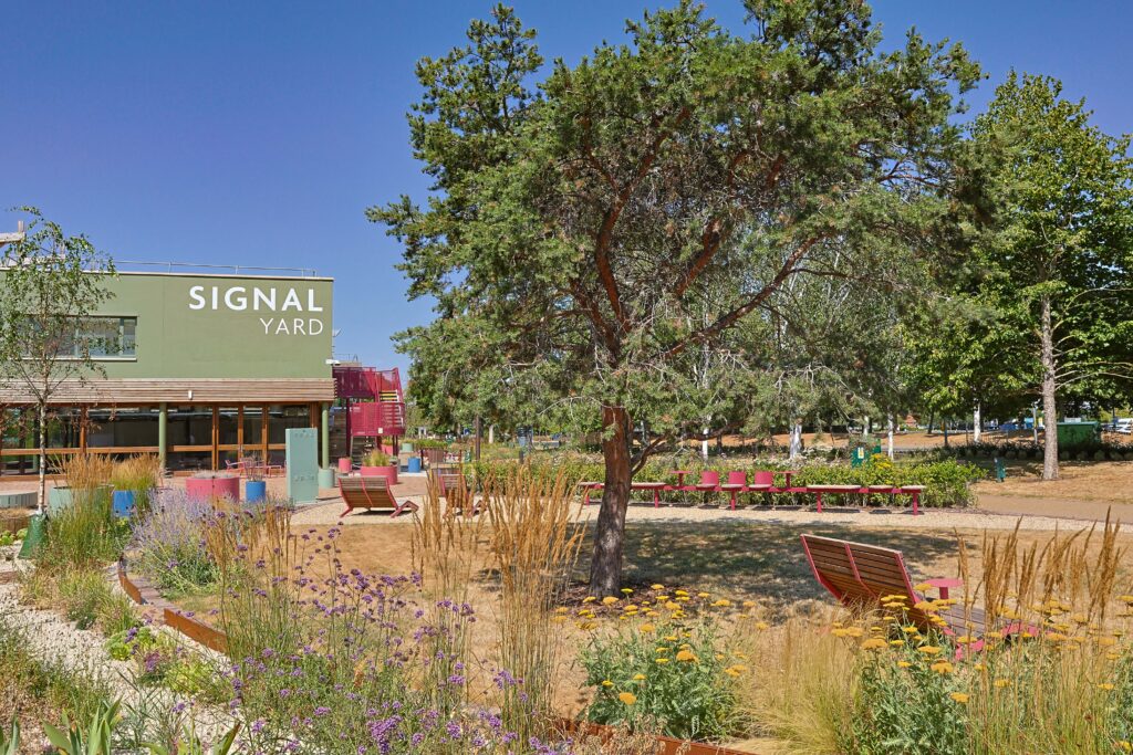 Landscaping At Signal Yard Milton Park